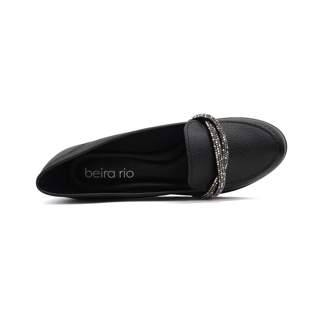Sapato Beira Rio Mocassim 4312.102 Preto