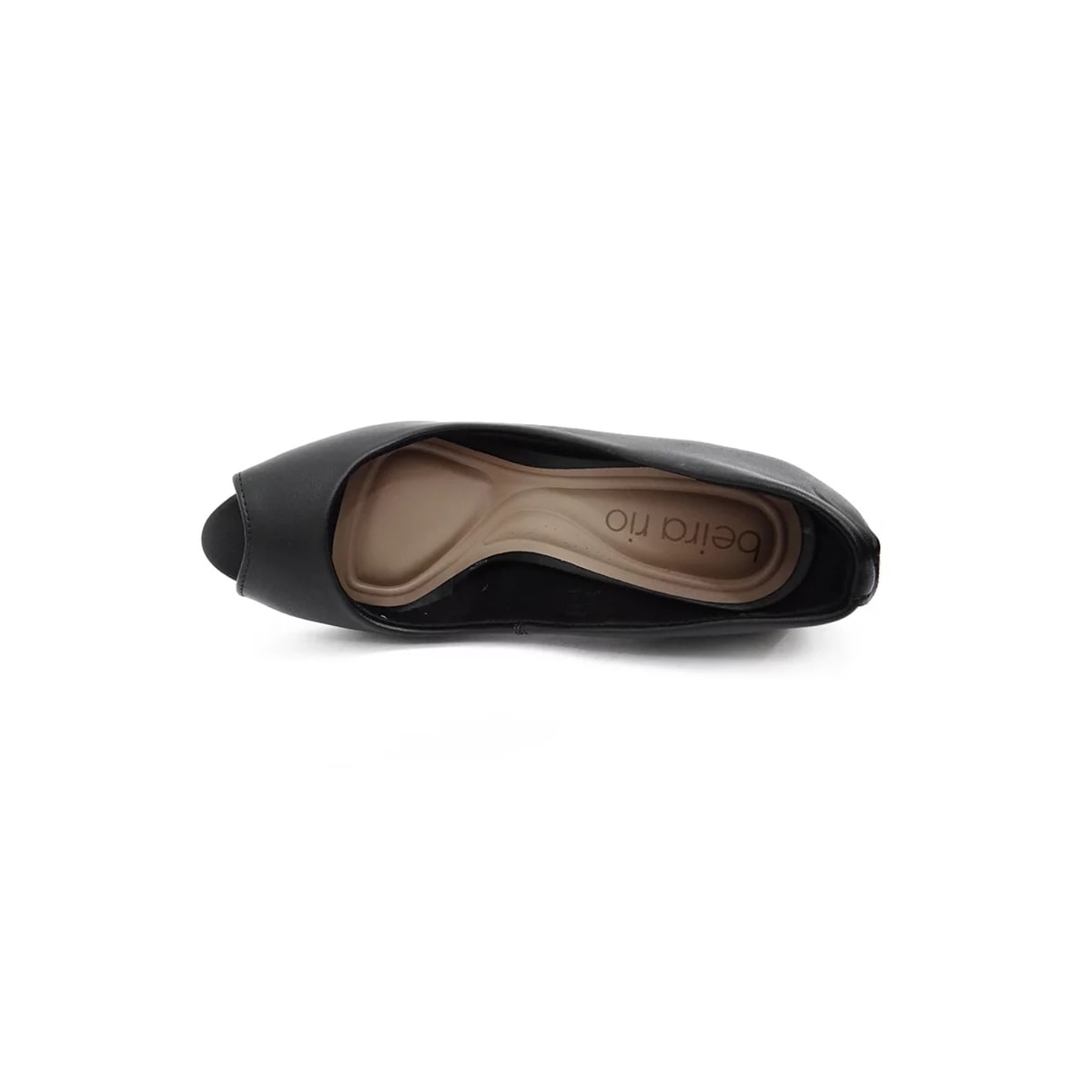 Sapato Beira Rio Peep Toe 4788.301 Preto Sapato Beira Rio Peep Toe 4788.301 Preto