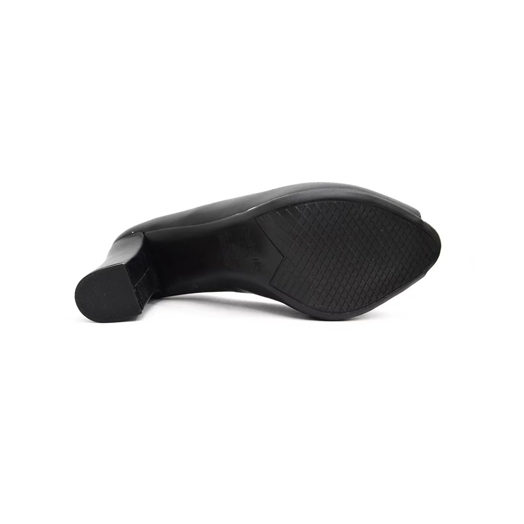 Sapato Beira Rio Peep Toe 4788.301 Preto