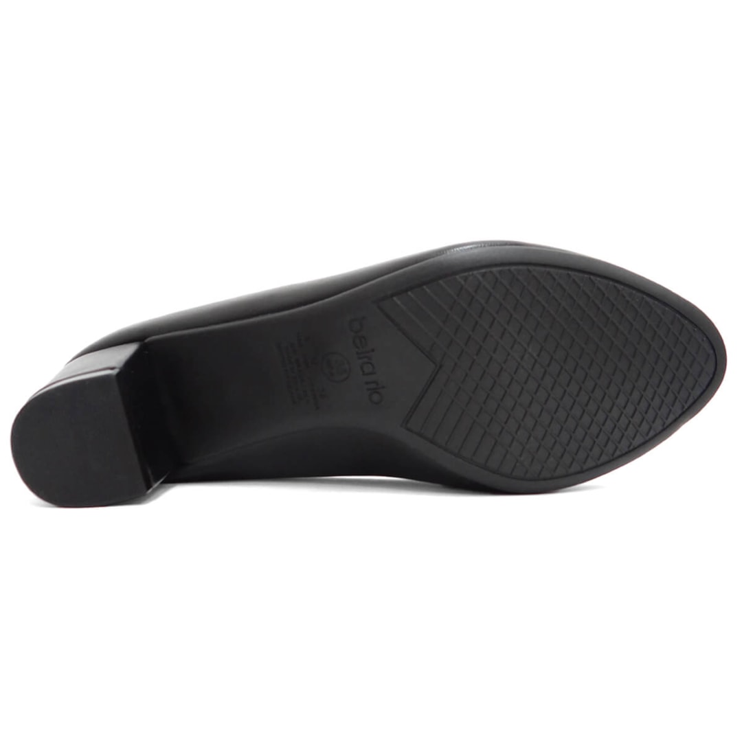Sapato Beira Rio Salto Bloco 4777.400 Preto