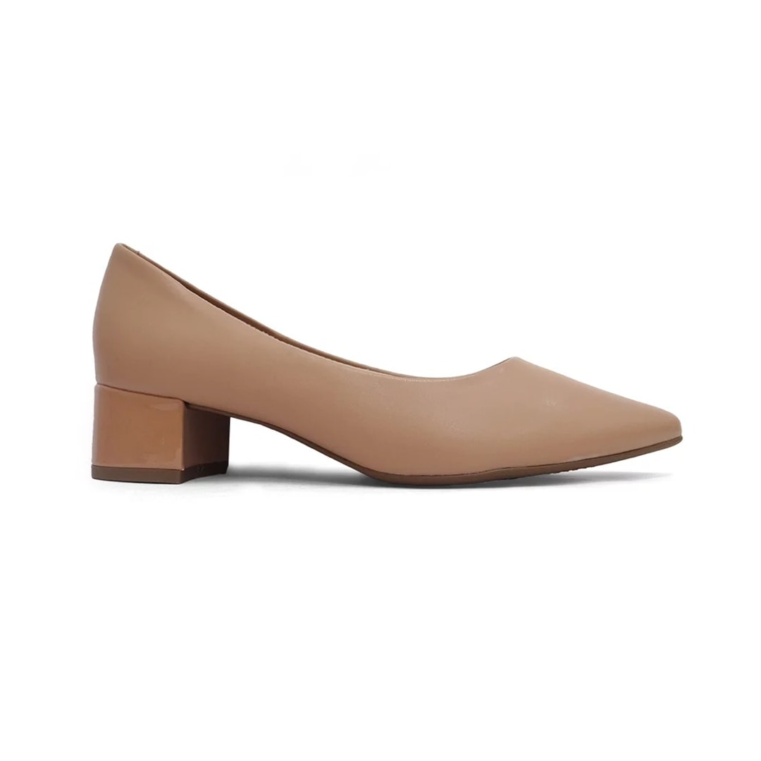 Sapato Beira Rio Scarpin Baixo 4182.200 Nude