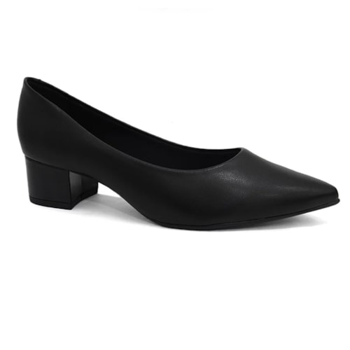 Sapato Beira Rio Scarpin Baixo 4182.200 Preto