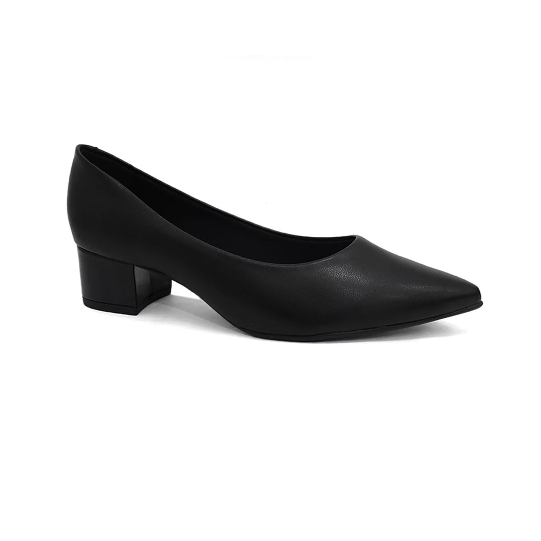 Sapato Beira Rio Scarpin Baixo 4182.200 Preto