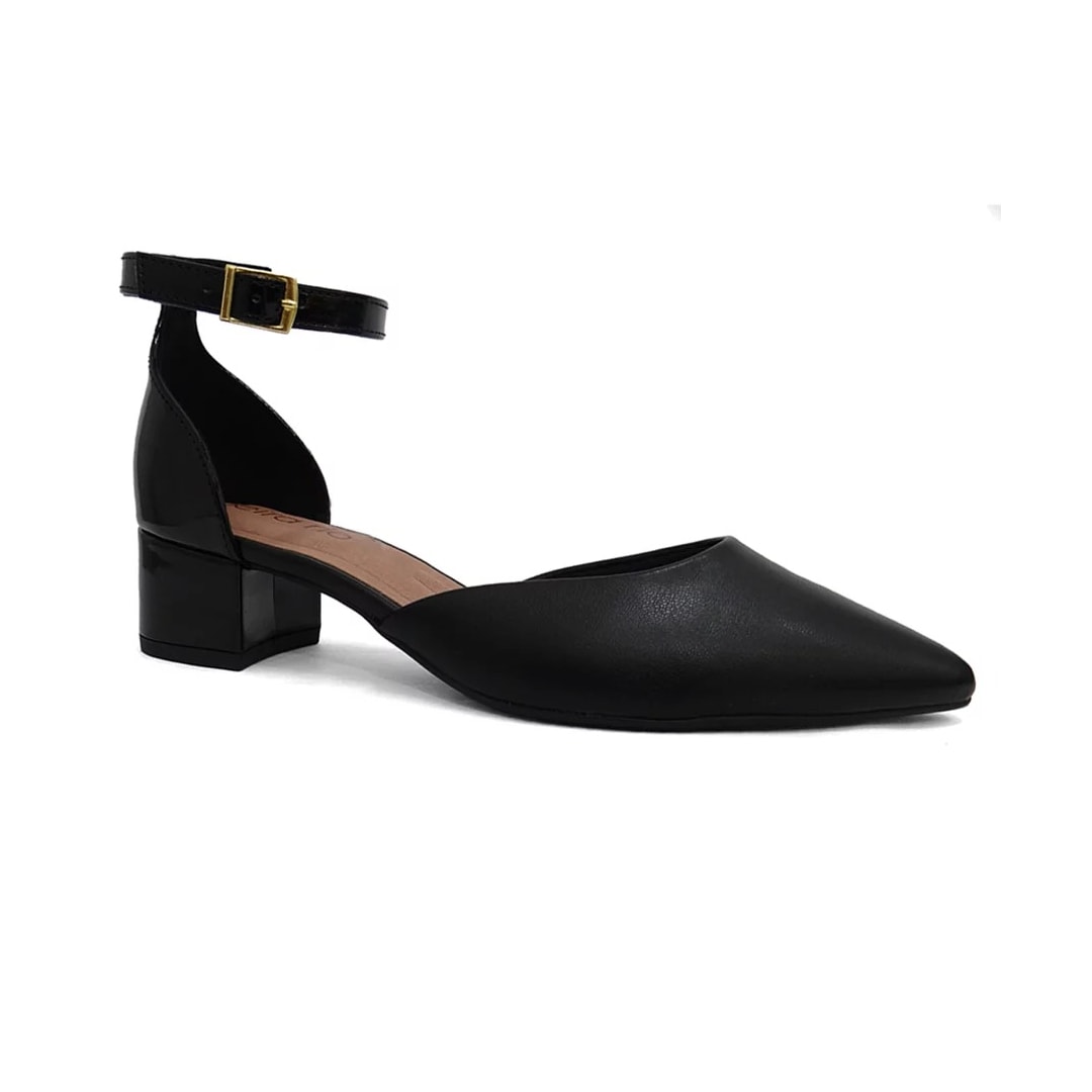 Sapato Beira Rio Scarpin Baixo 4182.204 Preto