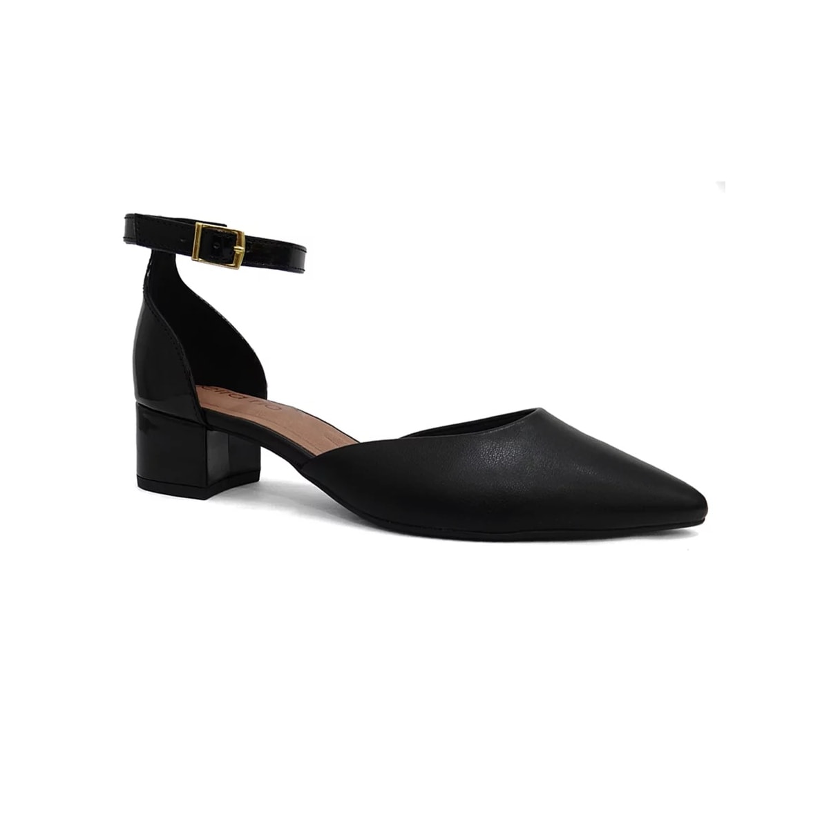 Sapato Beira Rio Scarpin Baixo 4182.204 Preto Sapato Beira Rio Scarpin Baixo 4182.204 Preto