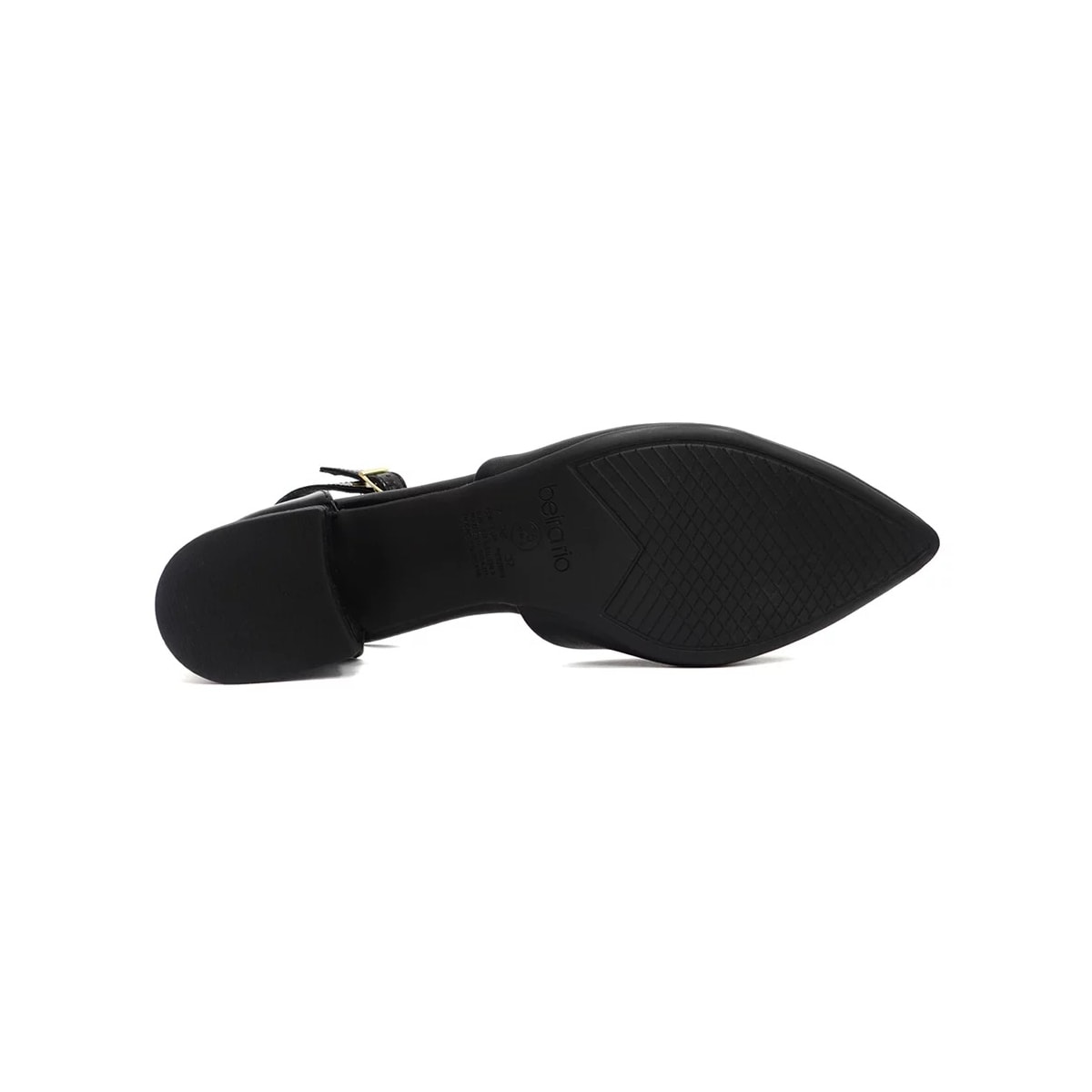 Sapato Beira Rio Scarpin Baixo 4182.204 Preto
