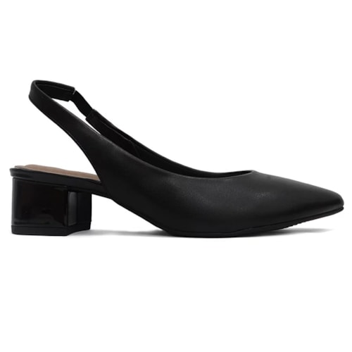 Sapato Beira Rio Slingback Scarpin 4182.220 Creme