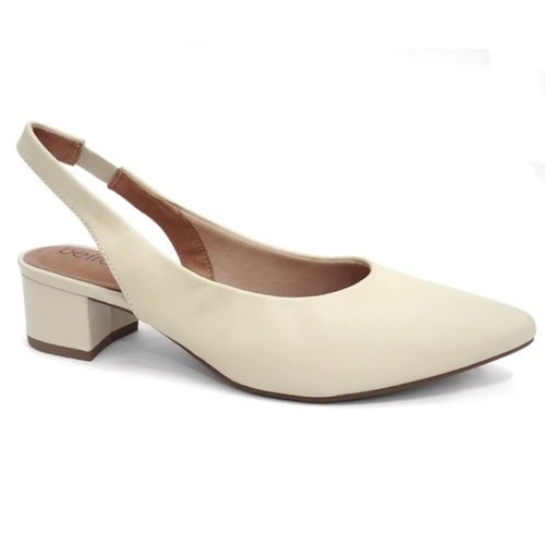 Sapato Beira Rio Slingback Scarpin 4182.220 Preto