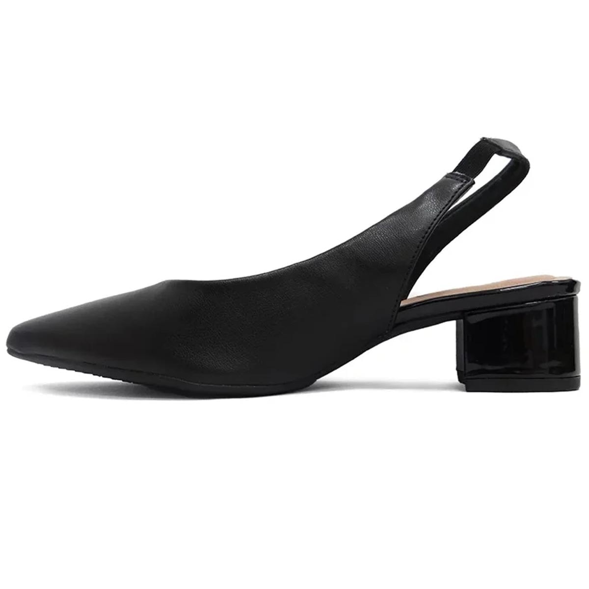 Sapato Beira Rio Slingback Scarpin 4182.220 Preto Sapato Beira Rio Slingback Scarpin 4182.220 Preto