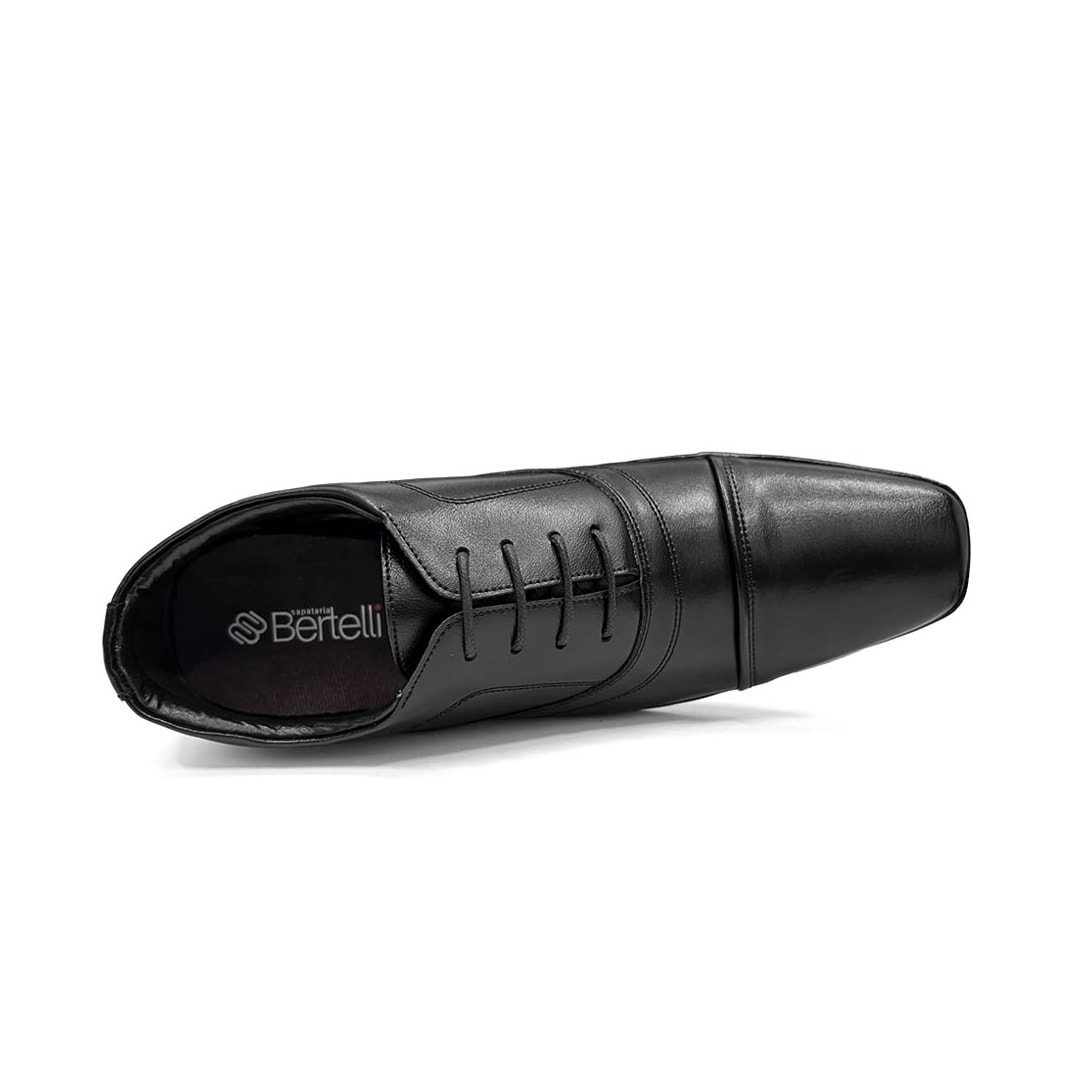 Sapato Bertelli Masculino Social 70.078 Preto Sapato Bertelli Masculino Social 70.078 Preto