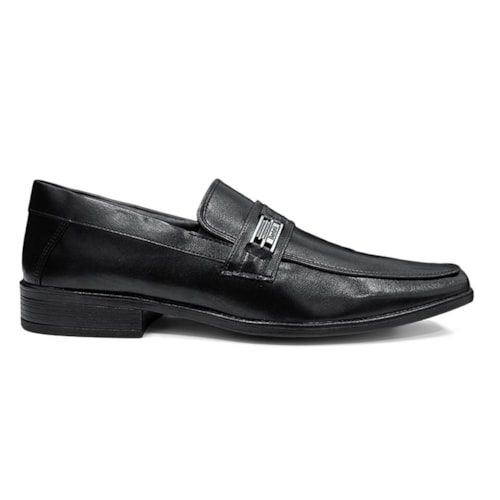 Detalhe - Sapato Bertelli Social Masculino Kit Cinto/Meia 70.174 Preto