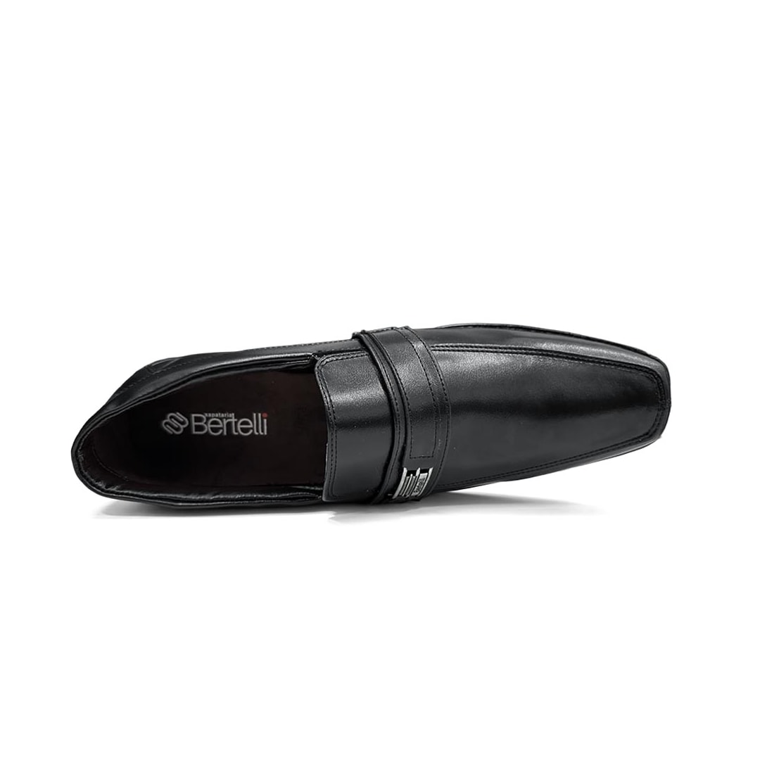 Sapato Bertelli Social Masculino Kit Cinto/Meia 70.174 Preto Sapato Bertelli Social Masculino Kit Cinto/Meia 70.174 Preto