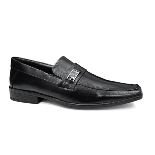 Sapato Bertelli Social Masculino Kit Cinto/Meia 70.181 Preto