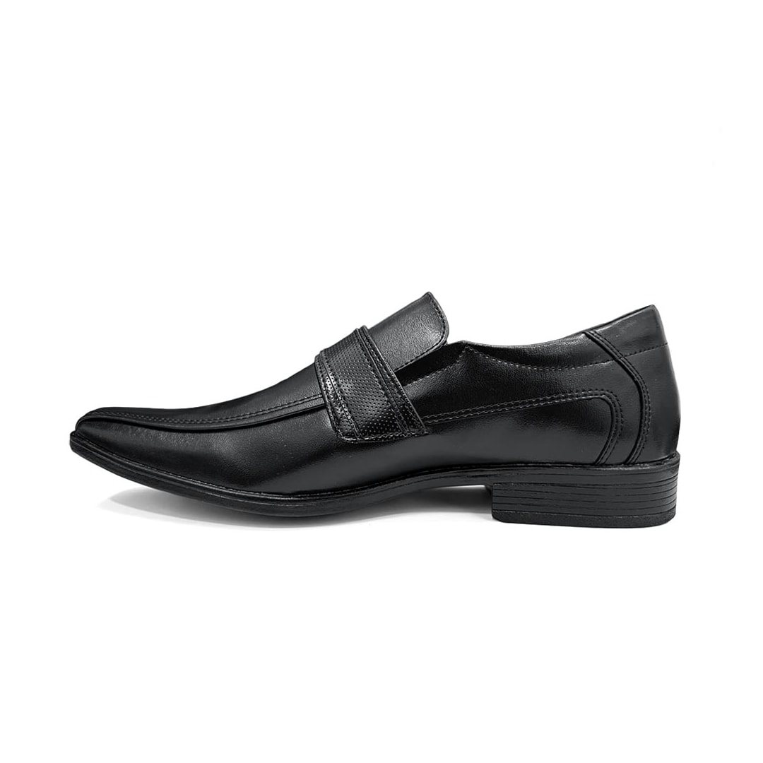 Sapato Bertelli Social Masculino Kit Cinto/Meia 70.181 Preto