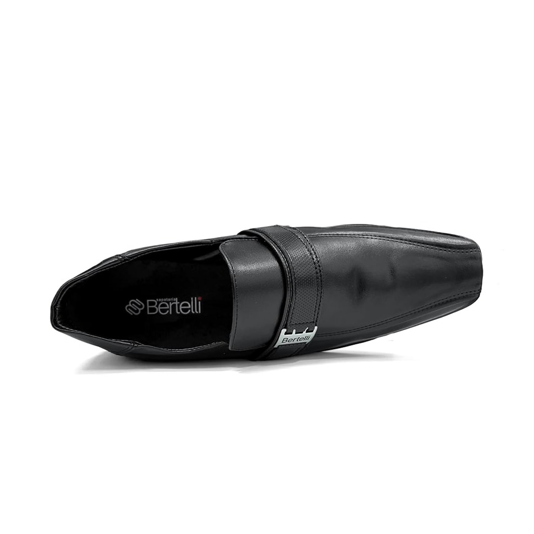 Sapato Bertelli Social Masculino Kit Cinto/Meia 70.181 Preto Sapato Bertelli Social Masculino Kit Cinto/Meia 70.181 Preto