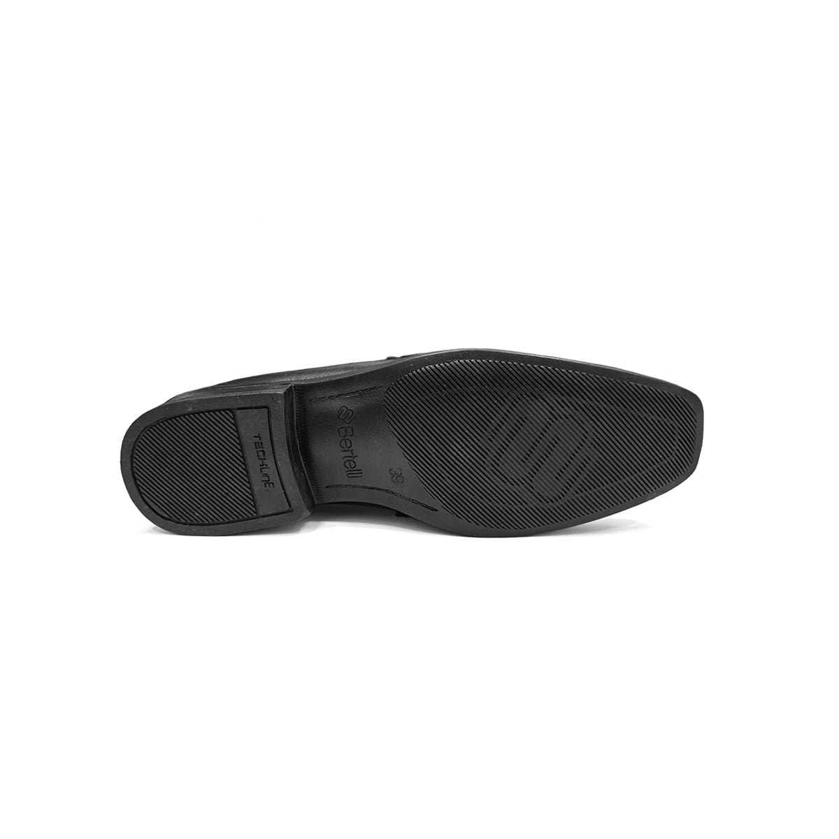 Sapato Bertelli Social Masculino Kit Cinto/Meia 70.181 Preto