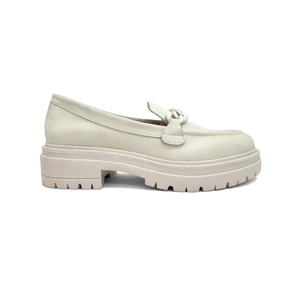 Sapato Bottero Couro Mocassim 342201 Gelo Sapato Bottero Couro Mocassim 342201 Gelo