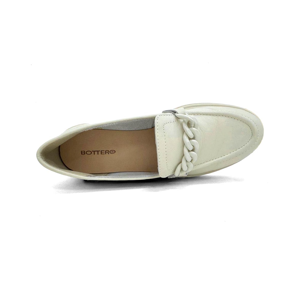 Sapato Bottero Couro Mocassim 342201 Gelo Sapato Bottero Couro Mocassim 342201 Gelo