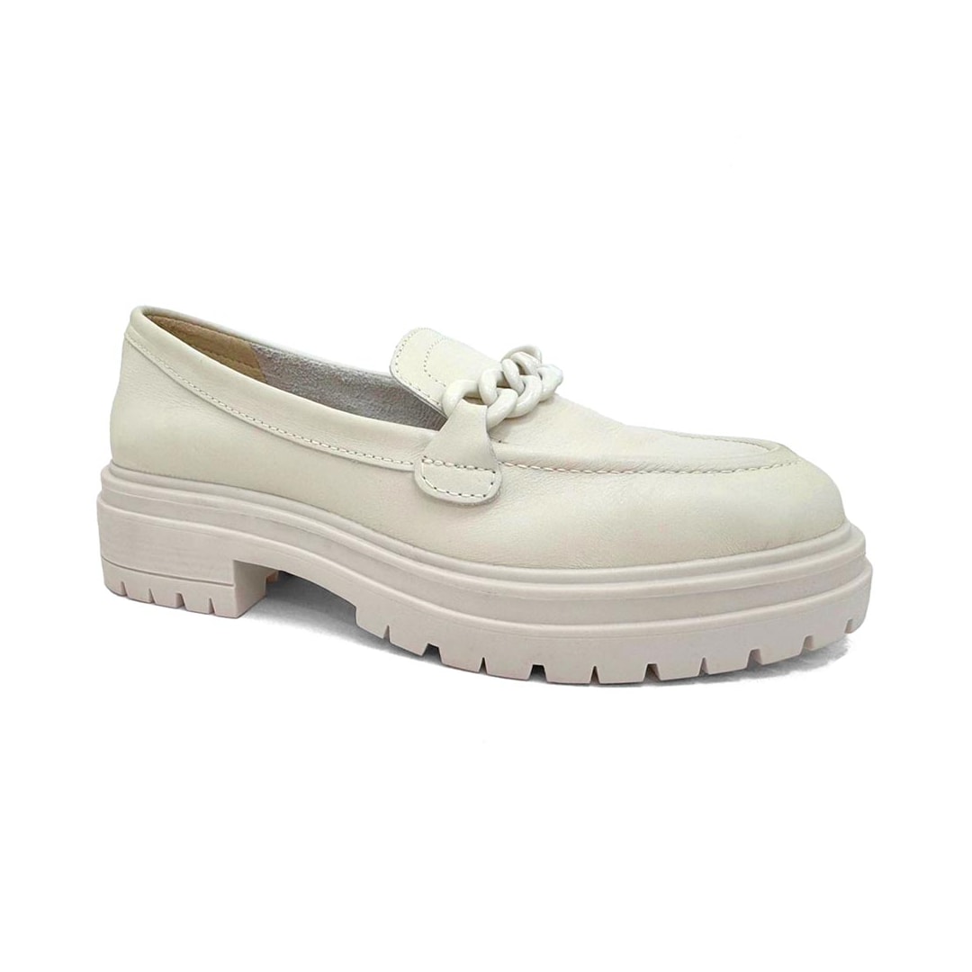 Sapato Bottero Couro Mocassim 342201 Gelo Sapato Bottero Couro Mocassim 342201 Gelo