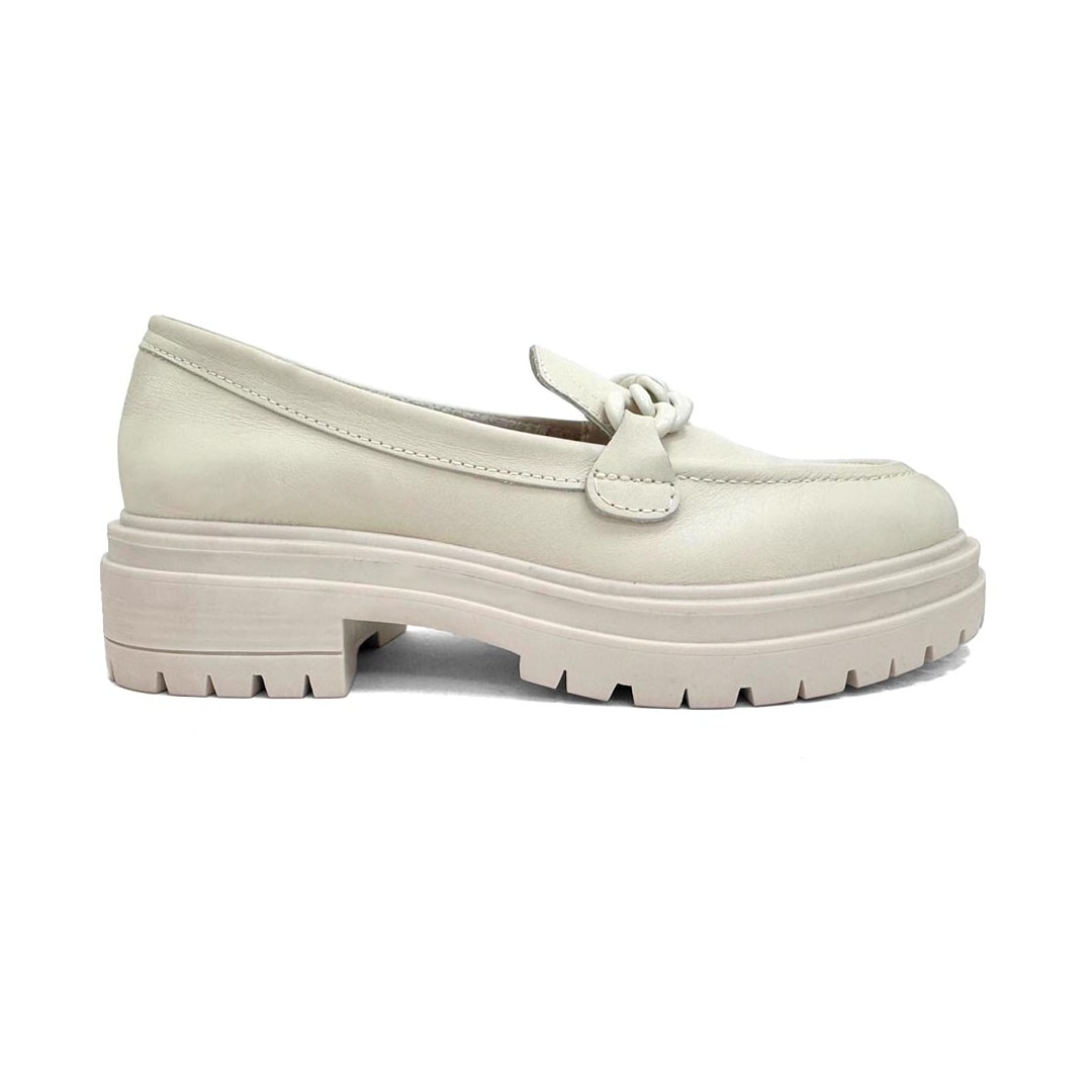 Sapato Bottero Couro Mocassim 342201 Gelo