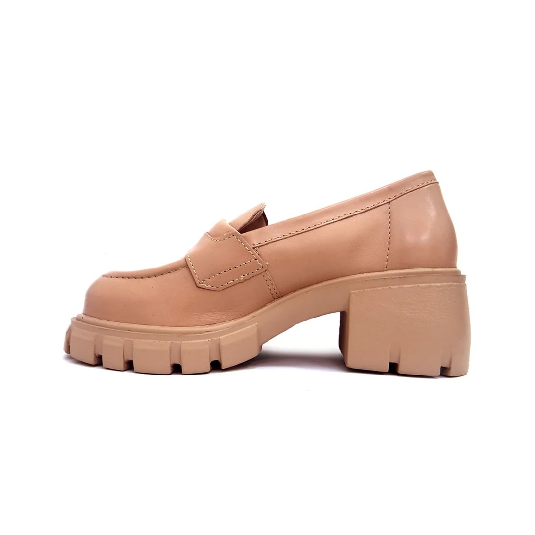 Sapato Bottero De Couro Mocassim 34730 Brown Sugar