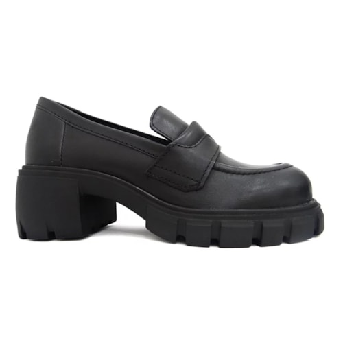 Sapato Bottero De Couro Mocassim 34730 Preto