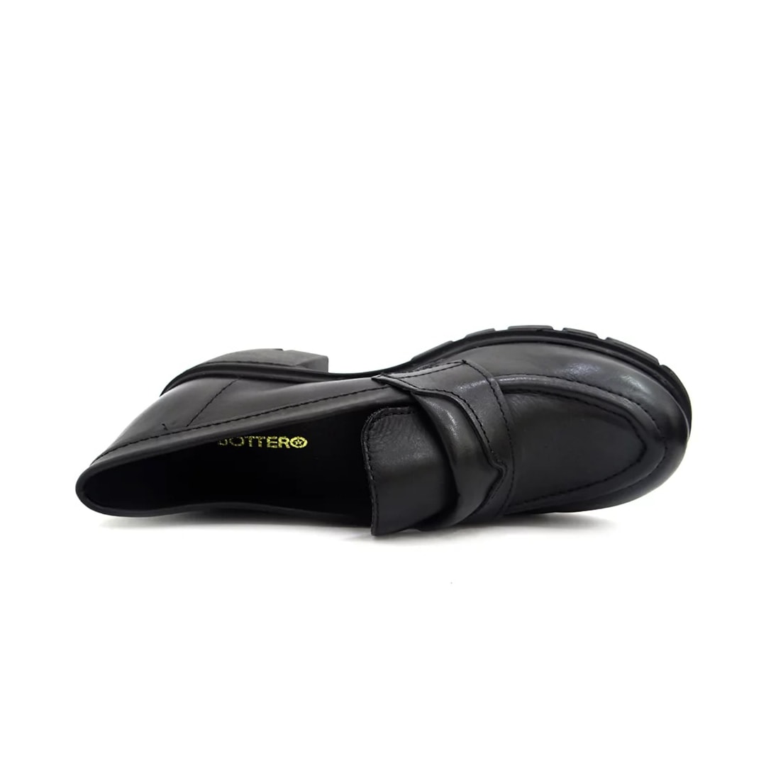 Sapato Bottero De Couro Mocassim 34730 Preto Sapato Bottero De Couro Mocassim 34730 Preto