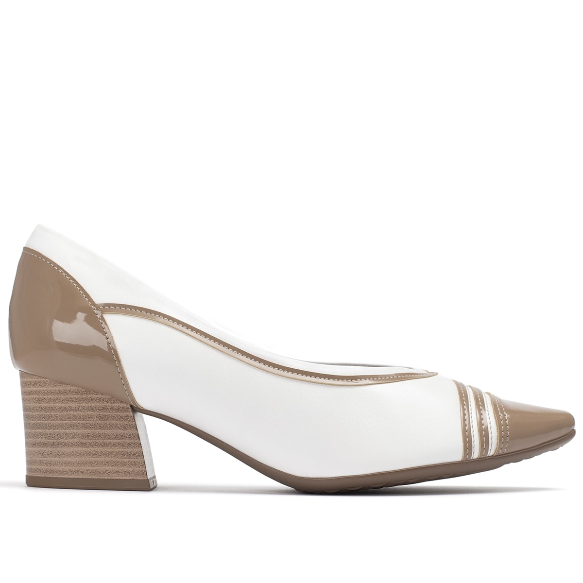 sapato branco piccadilly