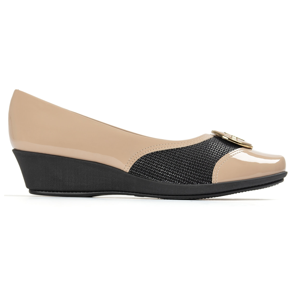 sapato linha conforto feminino