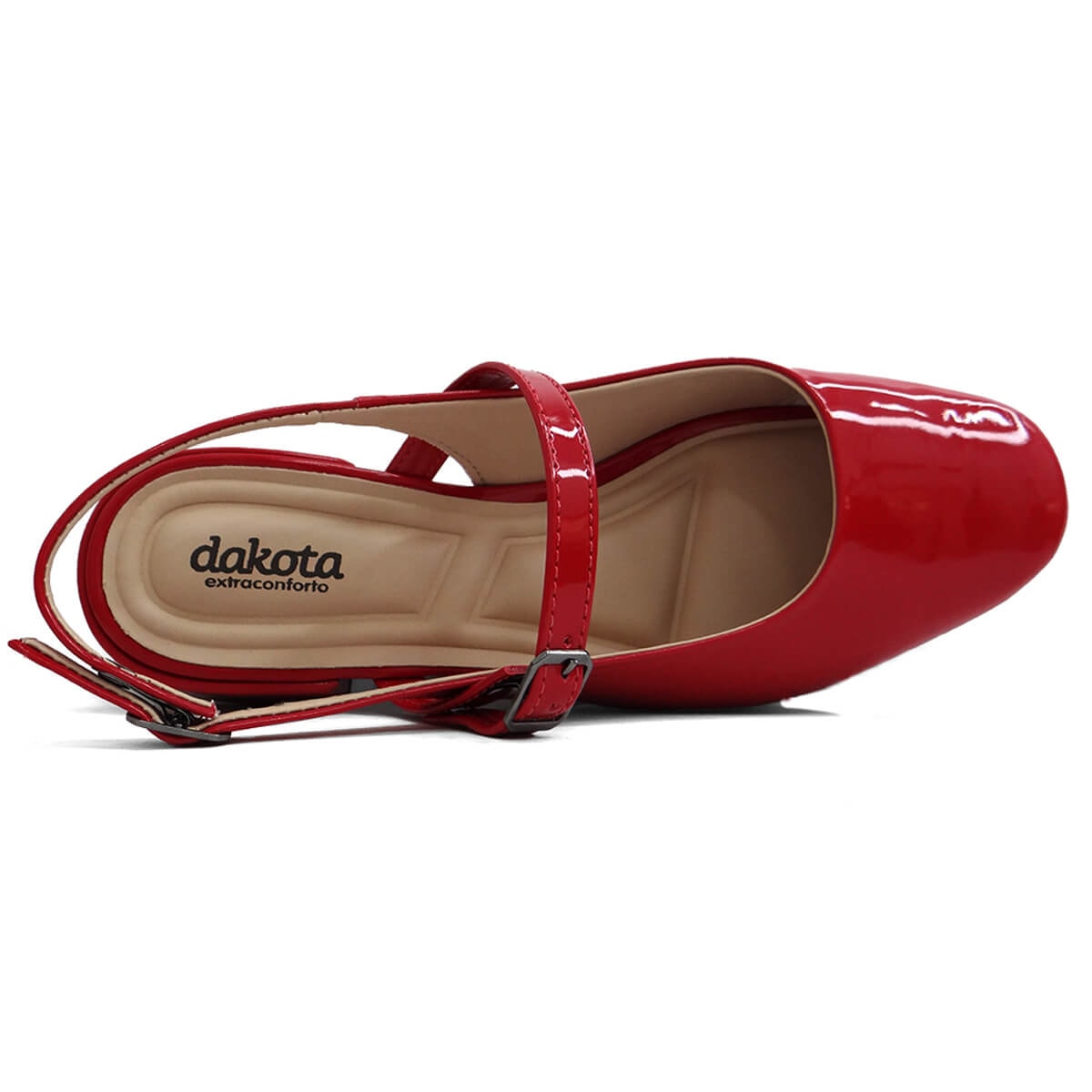 Sapato Dakota Slingback Boneca G9711 Malagueta Sapato Dakota Slingback Boneca G9711 Malagueta