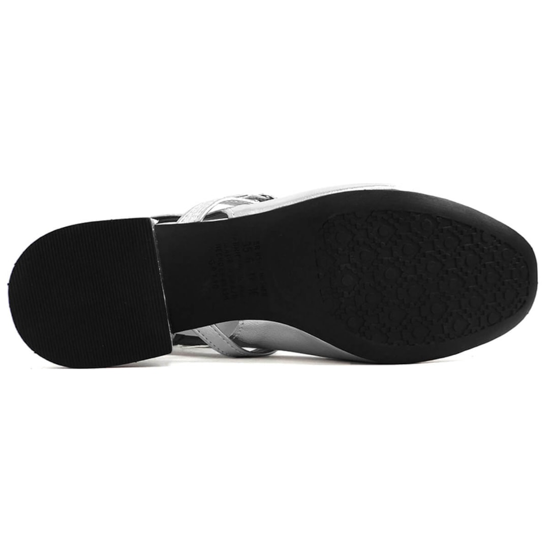 Sapato Dakota Slingback Boneca G9711 Prata