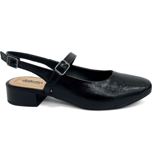 Sapato Dakota Slingback Boneca G9711 Preto