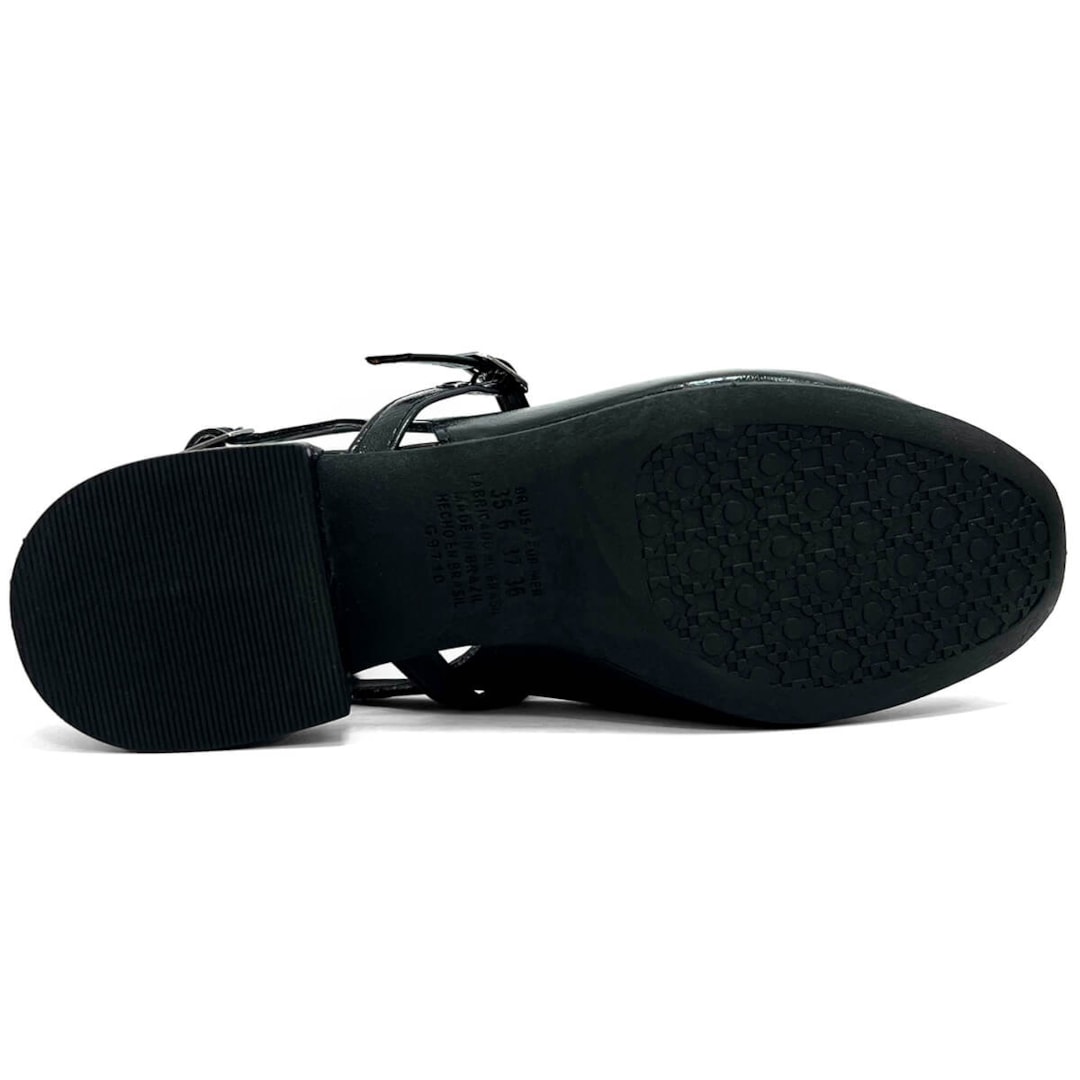 Sapato Dakota Slingback Boneca G9711 Preto