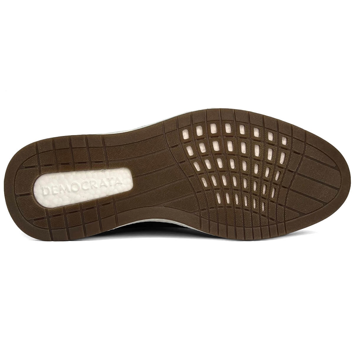 Sapato Democrata Em Couro 604201 Mogno