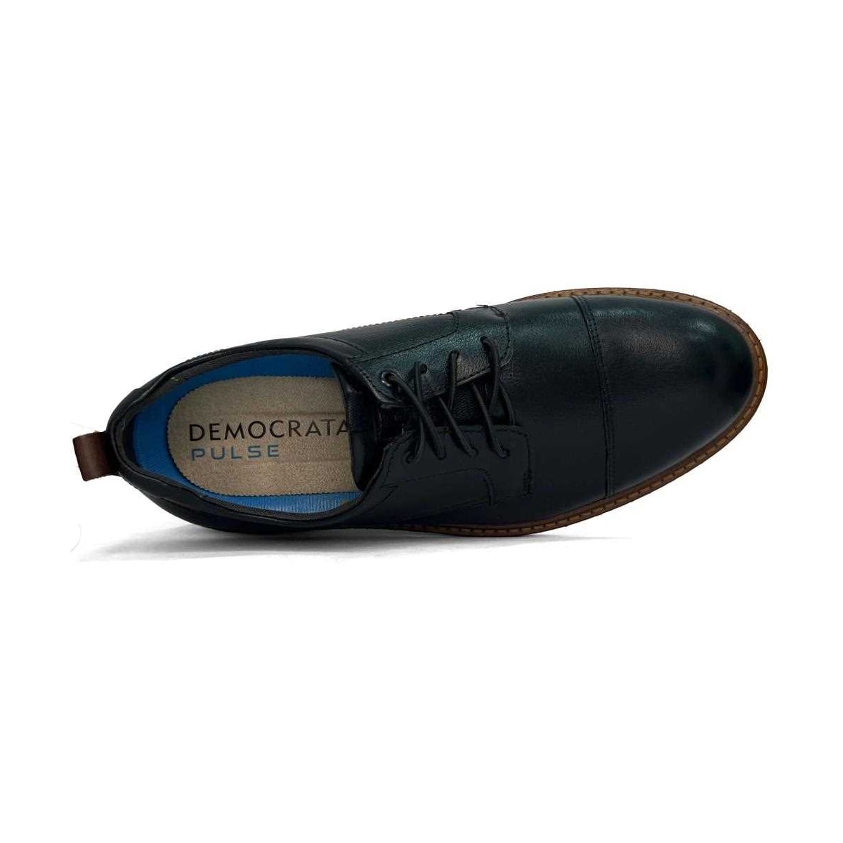 Sapato Democrata Em Couro 604202 Preto