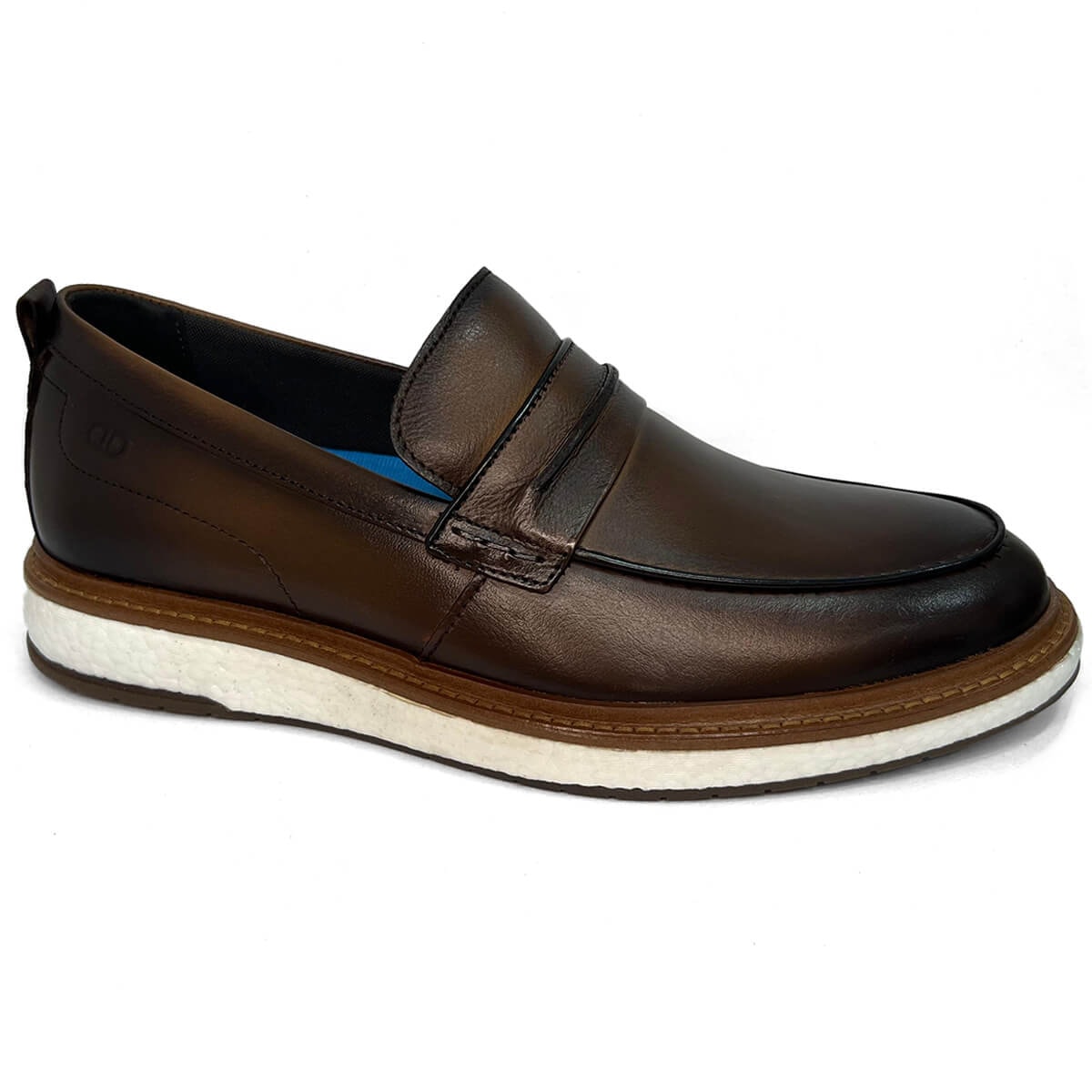 Sapato Democrata Em Couro 604203 Tan Sapato Democrata Em Couro 604203 Tan