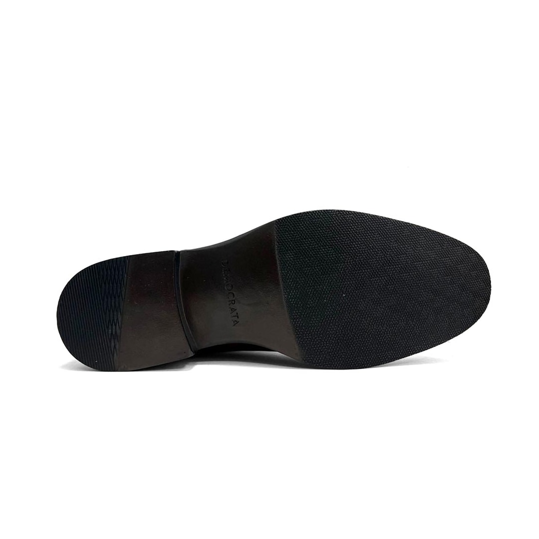 Sapato Democrata Masculino Em Couro 650102 Tan