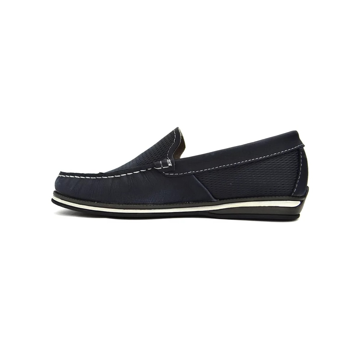 Sapato Democrata Mocassim de Couro 135201 Navy Sapato Democrata Mocassim de Couro 135201 Navy