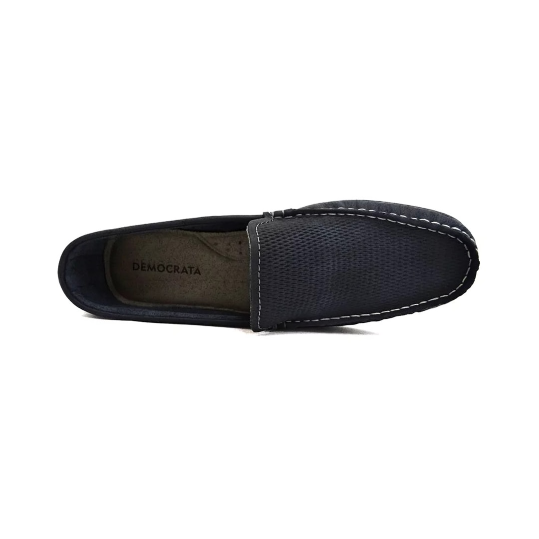 Sapato Democrata Mocassim de Couro 135201 Navy Sapato Democrata Mocassim de Couro 135201 Navy