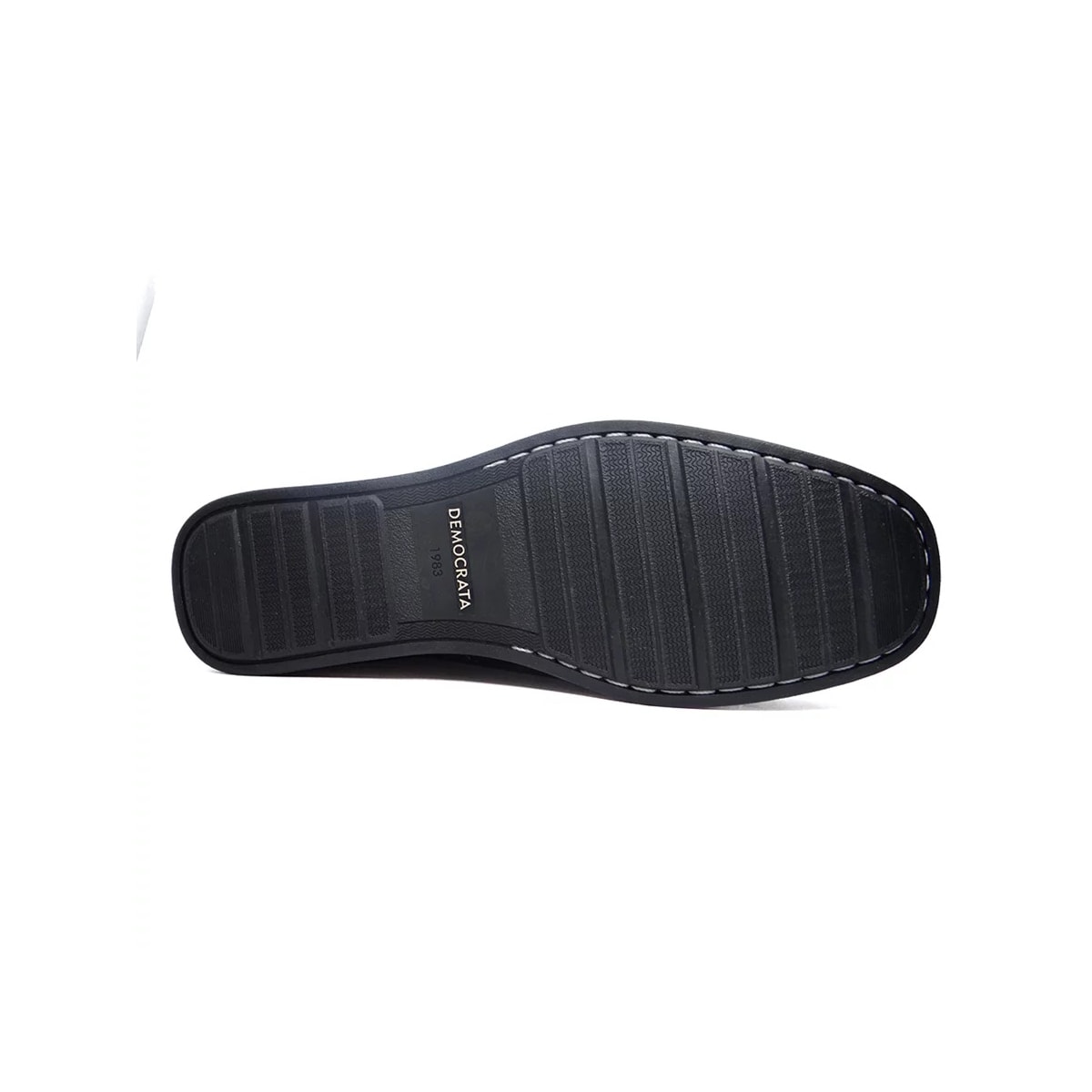 Sapato Democrata Mocassim de Couro 135201 Preto
