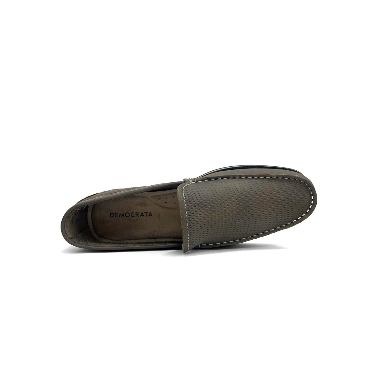Sapato Democrata Mocassim de Couro 135201 Smoke Sapato Democrata Mocassim de Couro 135201 Smoke