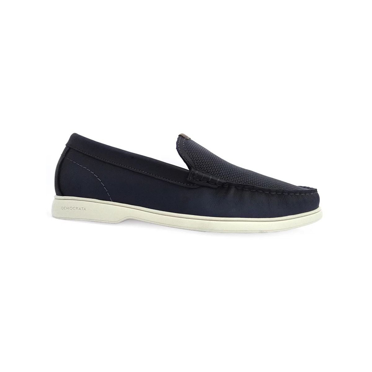 Sapato Democrata Mocassim de Couro 226201 Navy Sapato Democrata Mocassim de Couro 226201 Navy