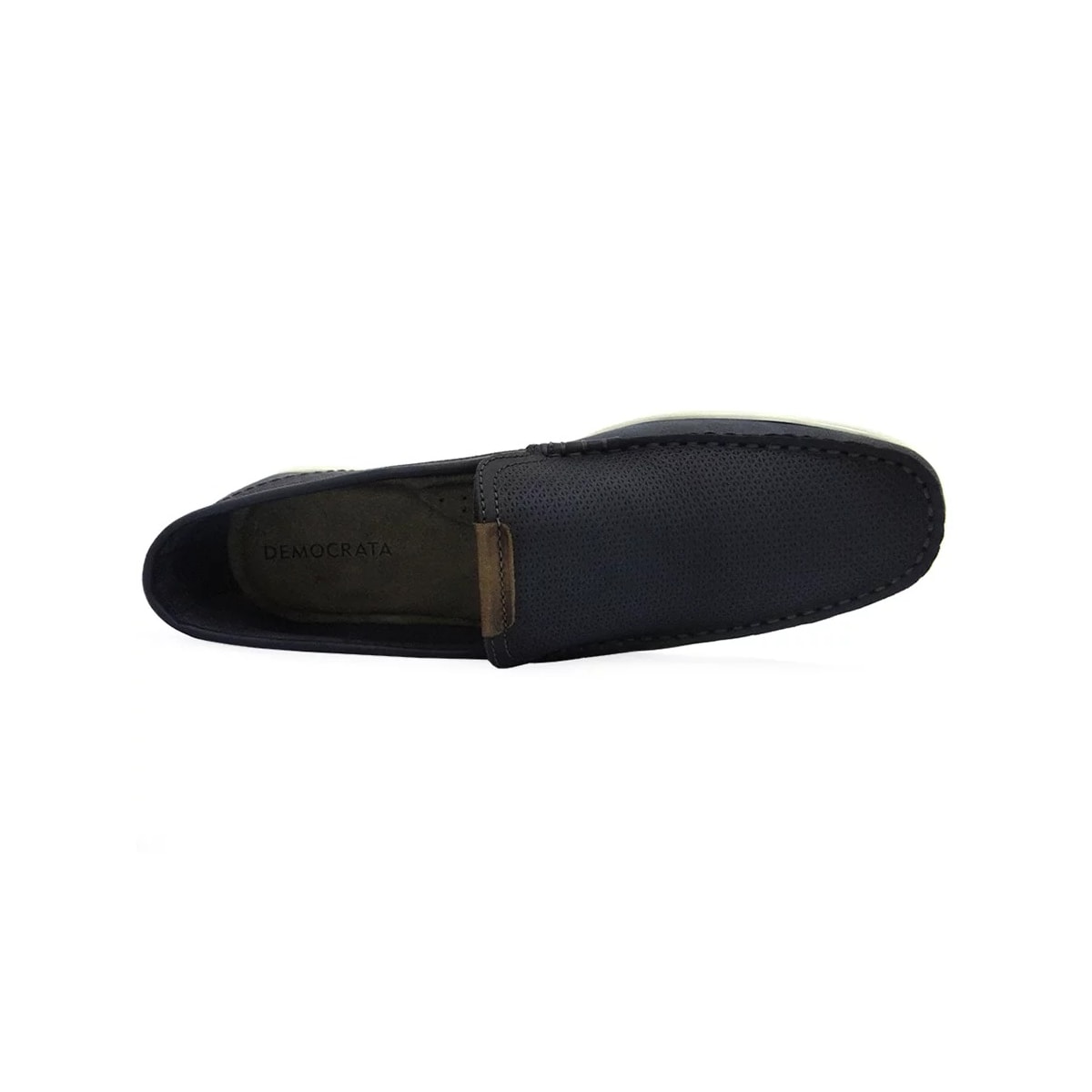 Sapato Democrata Mocassim de Couro 226201 Navy Sapato Democrata Mocassim de Couro 226201 Navy