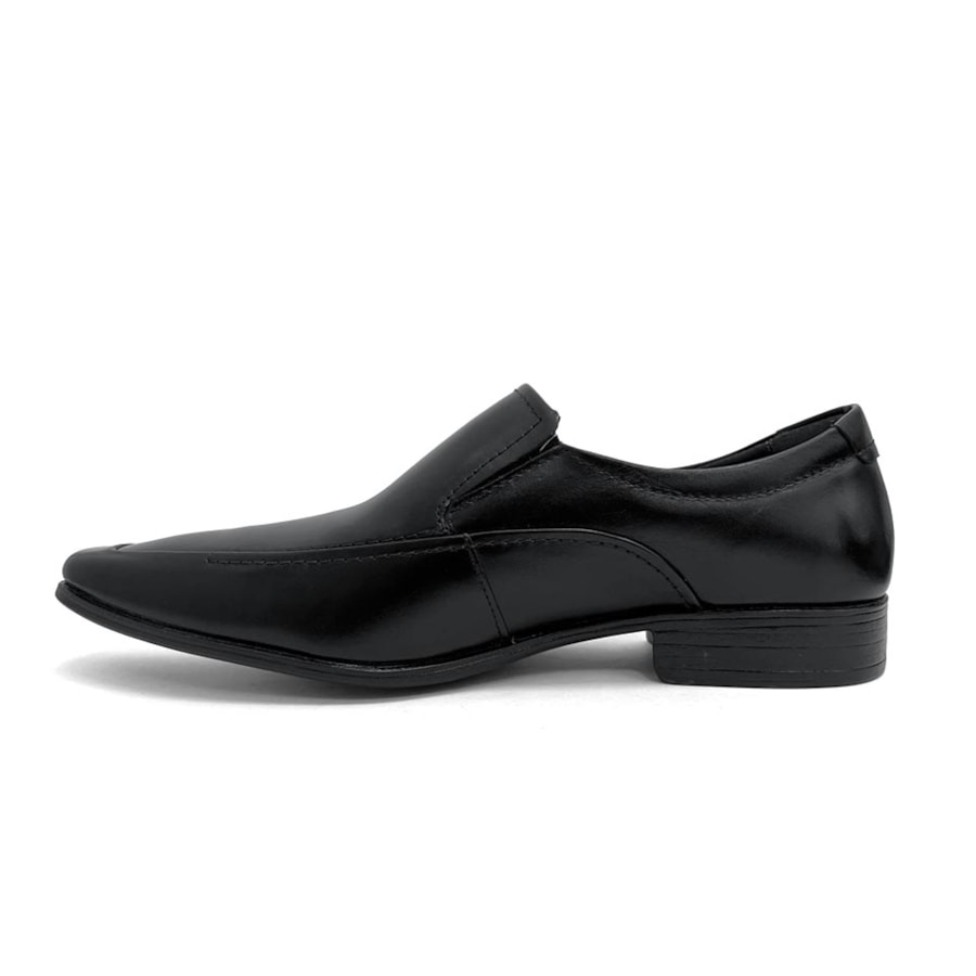 Sapato Democrata Social Couro 450053 Preto