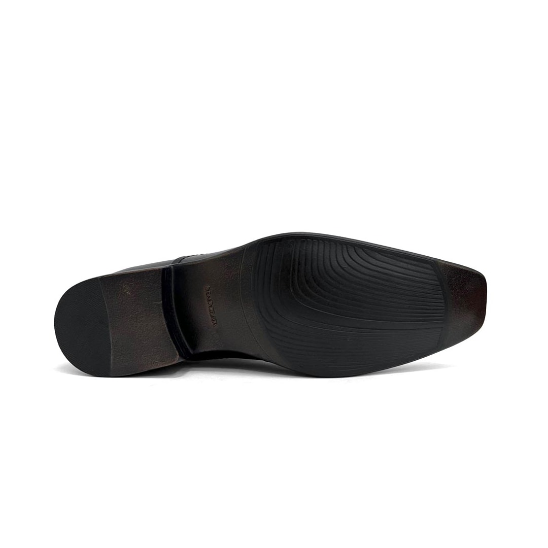 Sapato Democrata Social Couro 450053 Preto