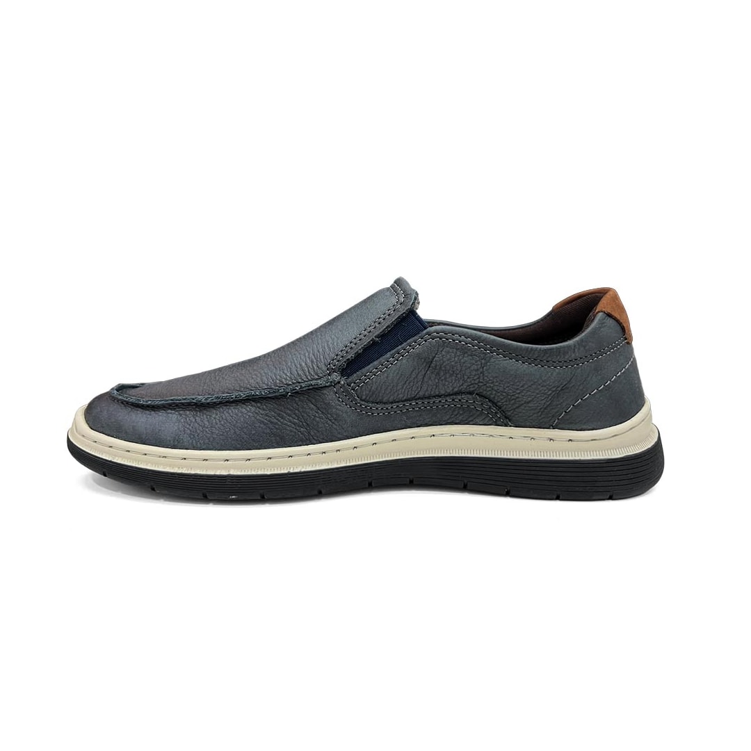 Sapato Democrata Social De Couro 245201 Navy