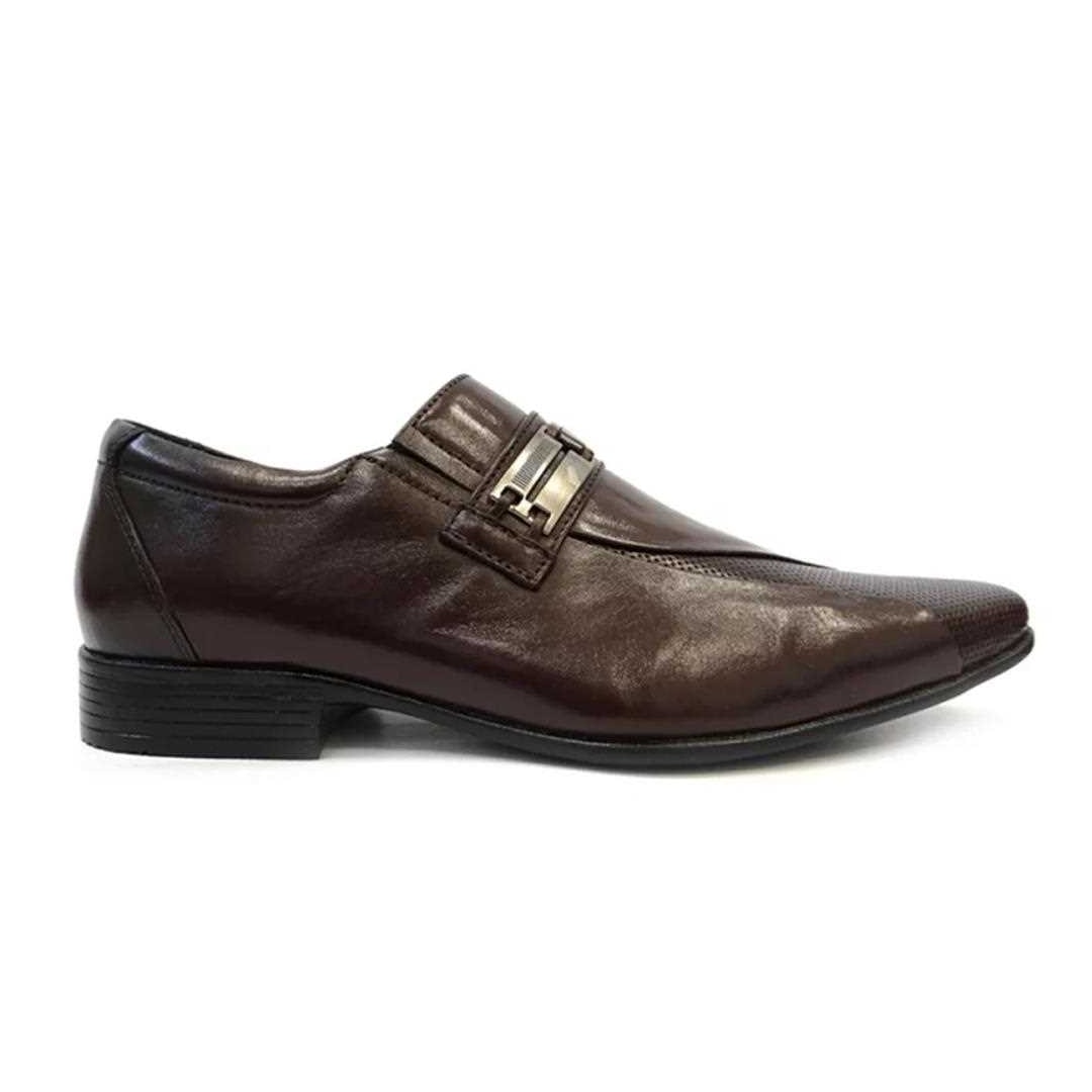 Sapato Farinelli de Couro 33100 Cafe