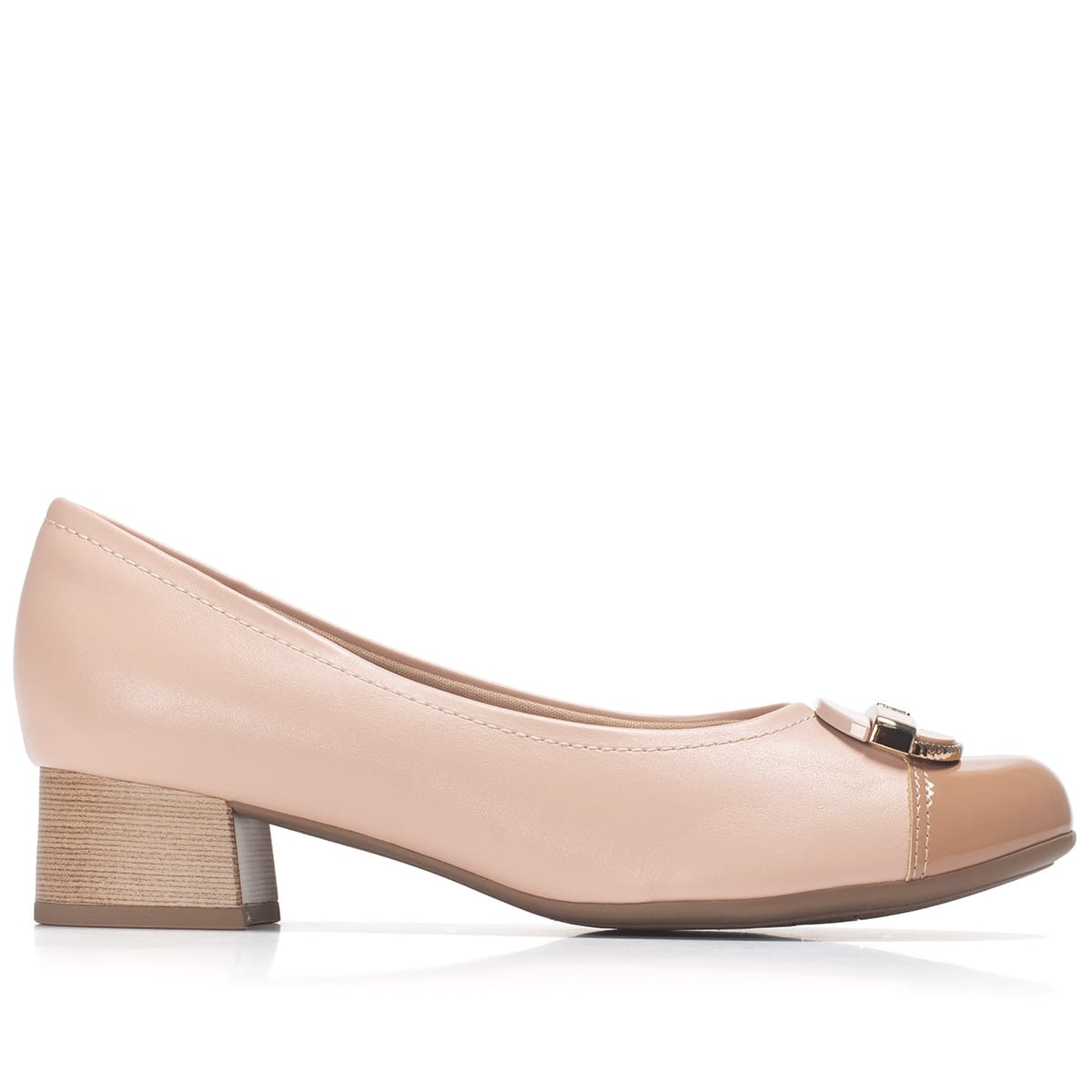 SAPATO FEMININO CONFORTO 140124 PICCADILLY L201 - ROSE - Linha Conforto