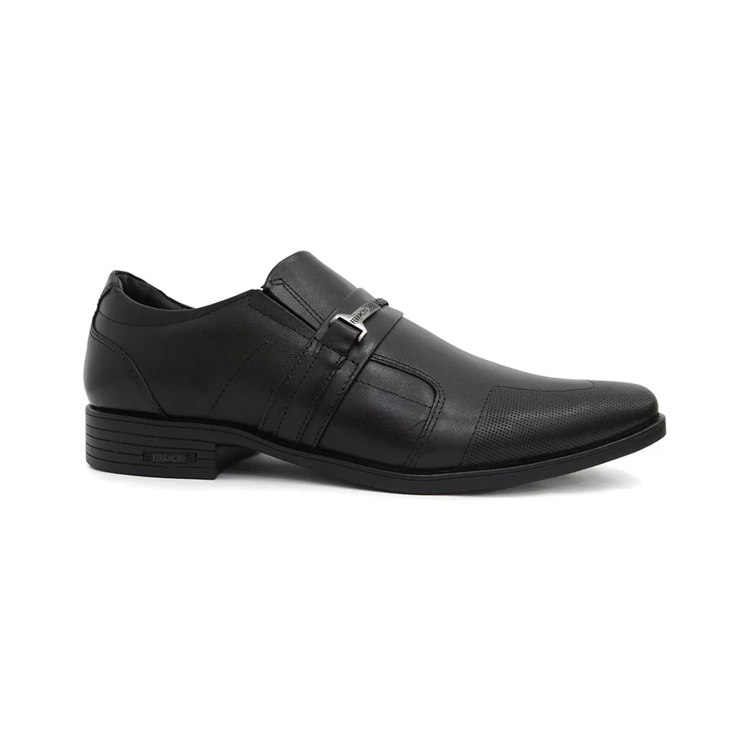 Sapato Ferracini Couro 3839-608 Preto Sapato Ferracini Couro 3839-608 Preto