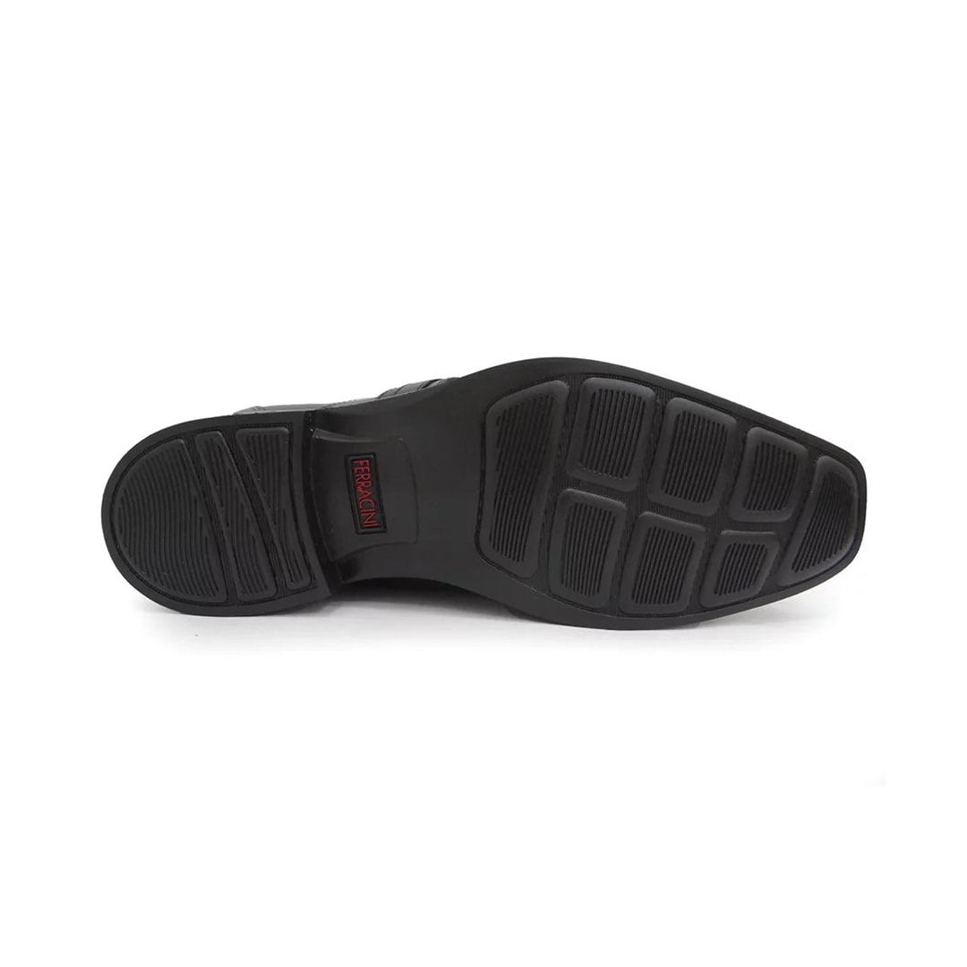 Sapato Ferracini Couro 3839-608 Preto